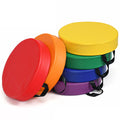 6 Pieces 15 Inch Round Toddler Floor Cushions for Kids-Multicolor