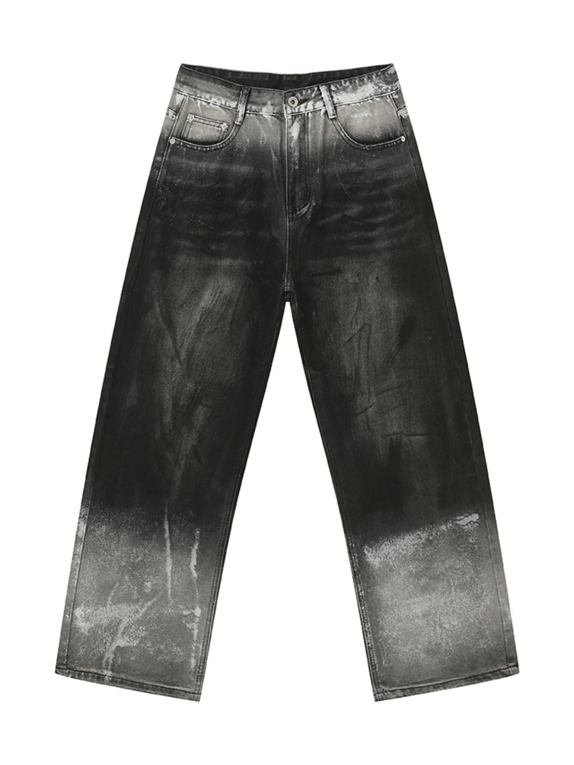 Wide Leg Jeans with Pockets