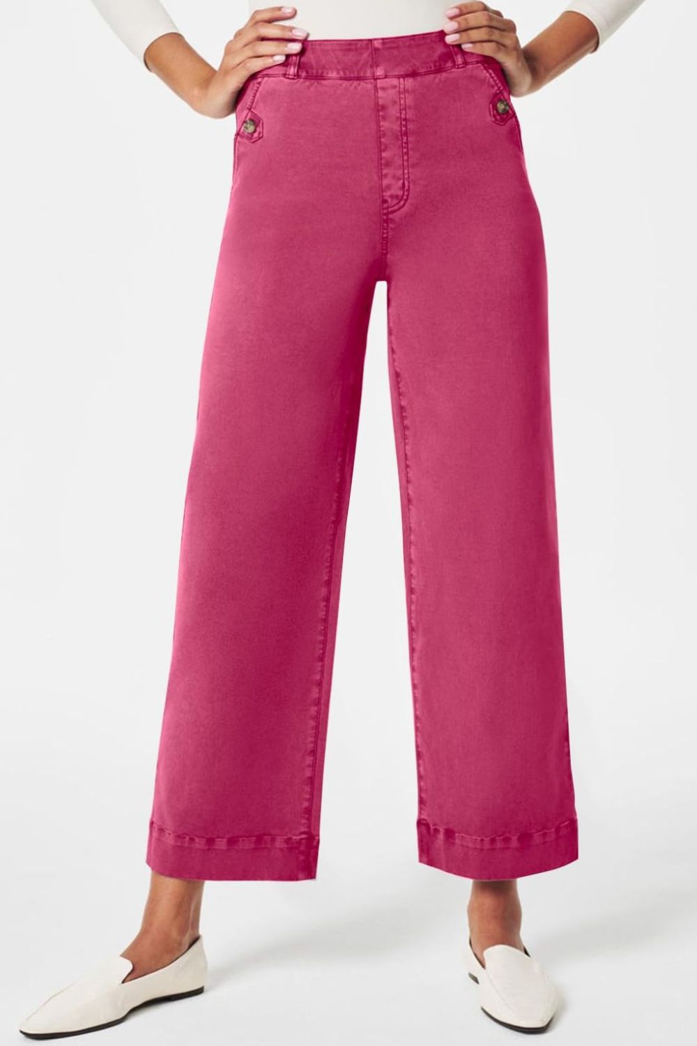 High Waist Jeans with Pockets