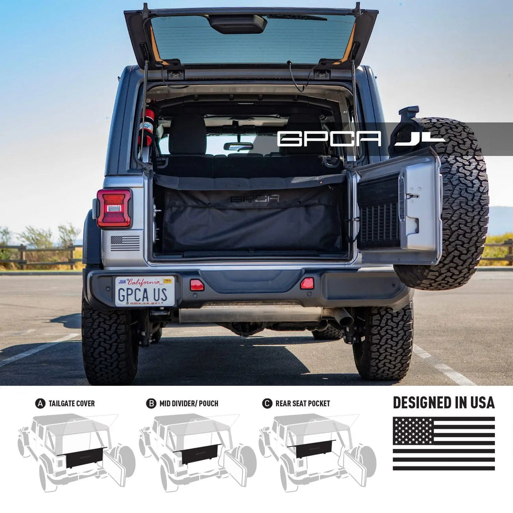 Jeep Wrangler JL 4DR Cargo Cover LITE (2018+)