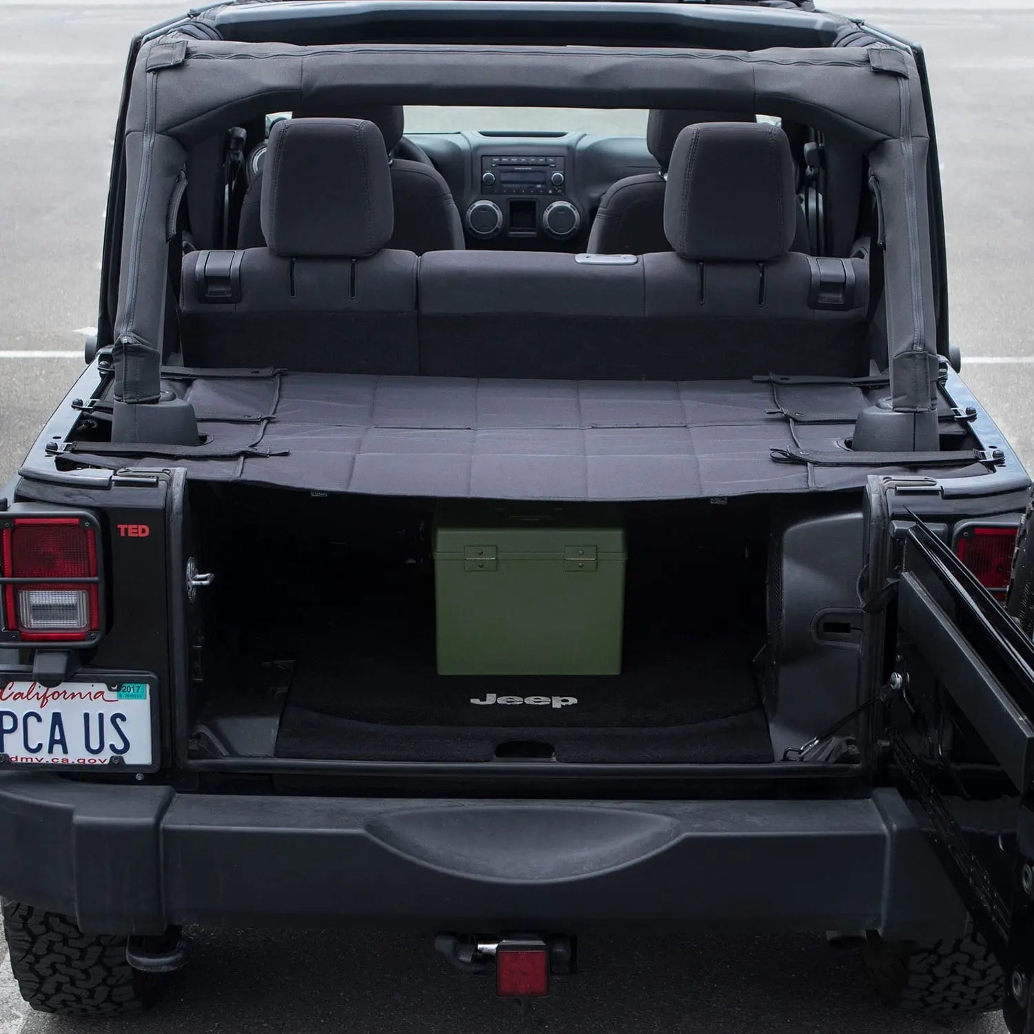 Jeep Wrangler JK 4DR Cargo Cover PRO (2007–2018)