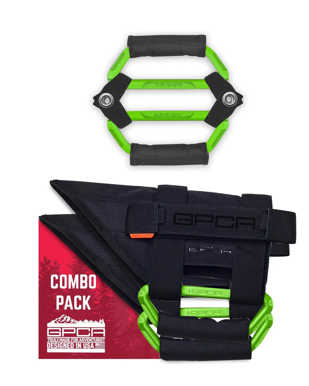 GP-Grip PRO Foldable Color Handles — Jeep Wrangler (2007–2023)