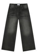 Wide Leg Pocketed Jeans