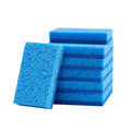 Sponges, 12 Pcs Durable Natural Kitchen Sponges with Cellulose & Scrub Pad, Easy-to-Rinse Cleaning Sponges with Honeycomb Structure & Quick Water Absorption, Fit for Home Cleaning