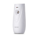Automatic Air Freshener Spray Dispenser, 2-Pack, Wall Mounted or Free Standing, Battery Operated, Multiple Time Settings for Home, Indoor, Bathrooms, Offices, Hotels, Commercial Places, White