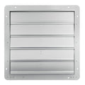 24'' Shutter Exhaust Fan, High-speed 3320 CFM, Aluminum Wall Mount Attic Fan with AC-motor, Ventilation and Cooling for Greenhouses, Garages, Sheds, Shops, FCC