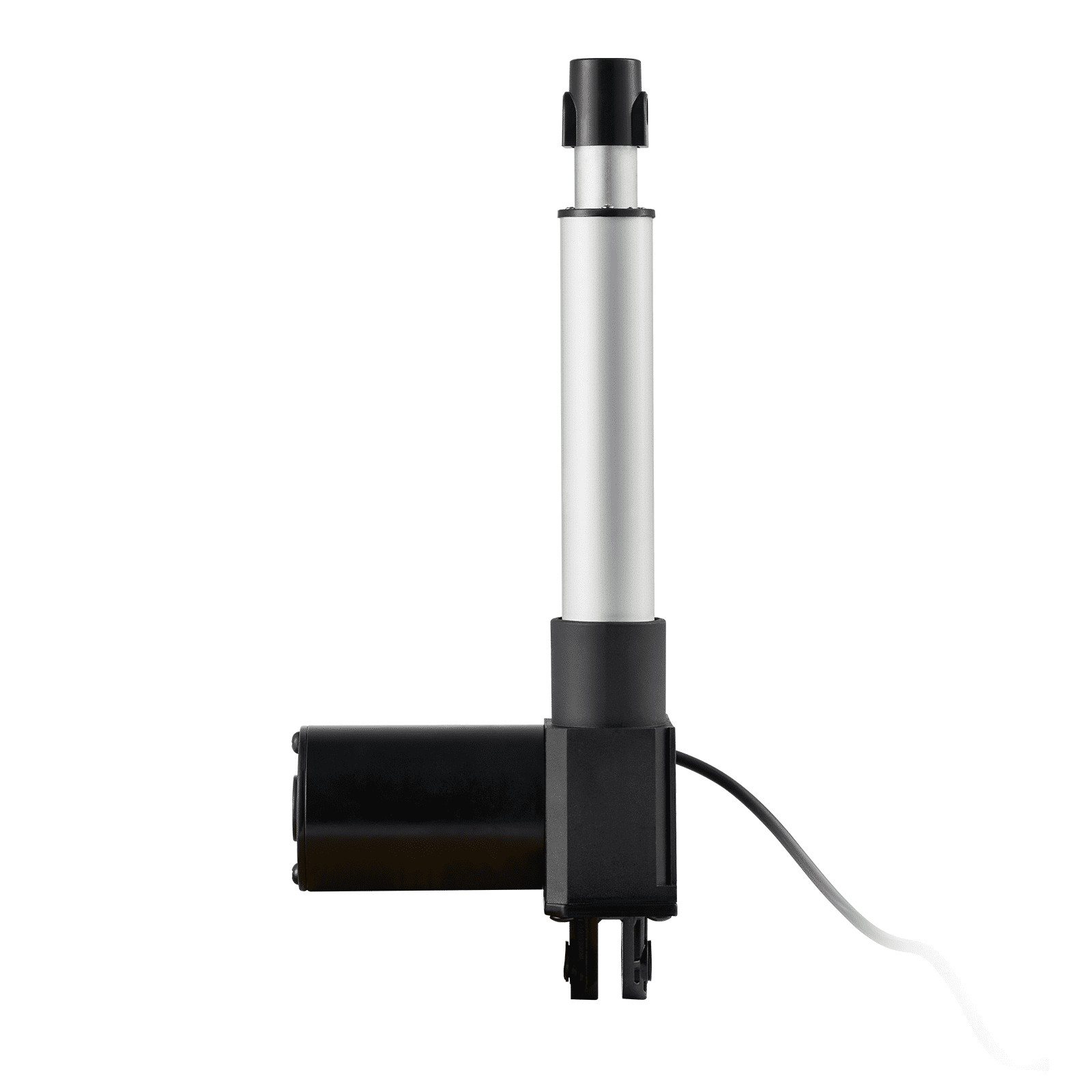 Linear Actuator 12V, 6 Inch Heavy Duty 1320lbs/6000N Linear Actuator, 0.19"/s Linear Motion Actuator with Mounting Bracket & IP44 Protection for Electric Door Industrial Machinery Vessels Cargo