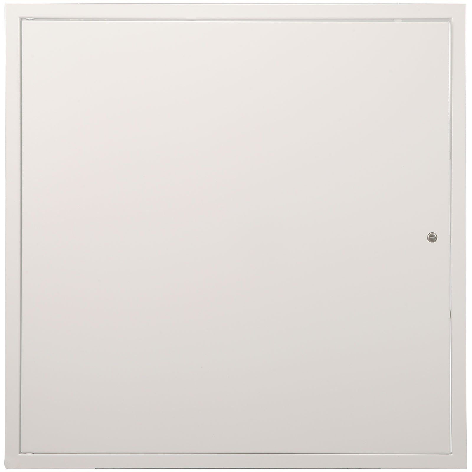 Access Panel for Drywall & Ceiling, 24 x 24 Inch Plumbing Access Panels, Reinforced Access Door, Heavy-Duty Steel Wall Hole Cover, Easy Install Removable Hinged Panel for Wiring & Cables, Silver