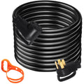 25Ft 50 Amp RV Extension Cord Durable Premium Power Cord RV 26.5mm Wire Diameter Extension Cord Copper Wire RV Cord Power Supply Cable for Trailer Motorhome Camper with Handles