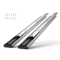 6 Pairs of 20 Inch Drawer Slides Side Mount Rails, Heavy Duty Full Extension Steel Track, Soft-Close Noiseless Guide Glides Cabinet Kitchen Runners with Ball Bearing, 100 Lbs Load Capacity