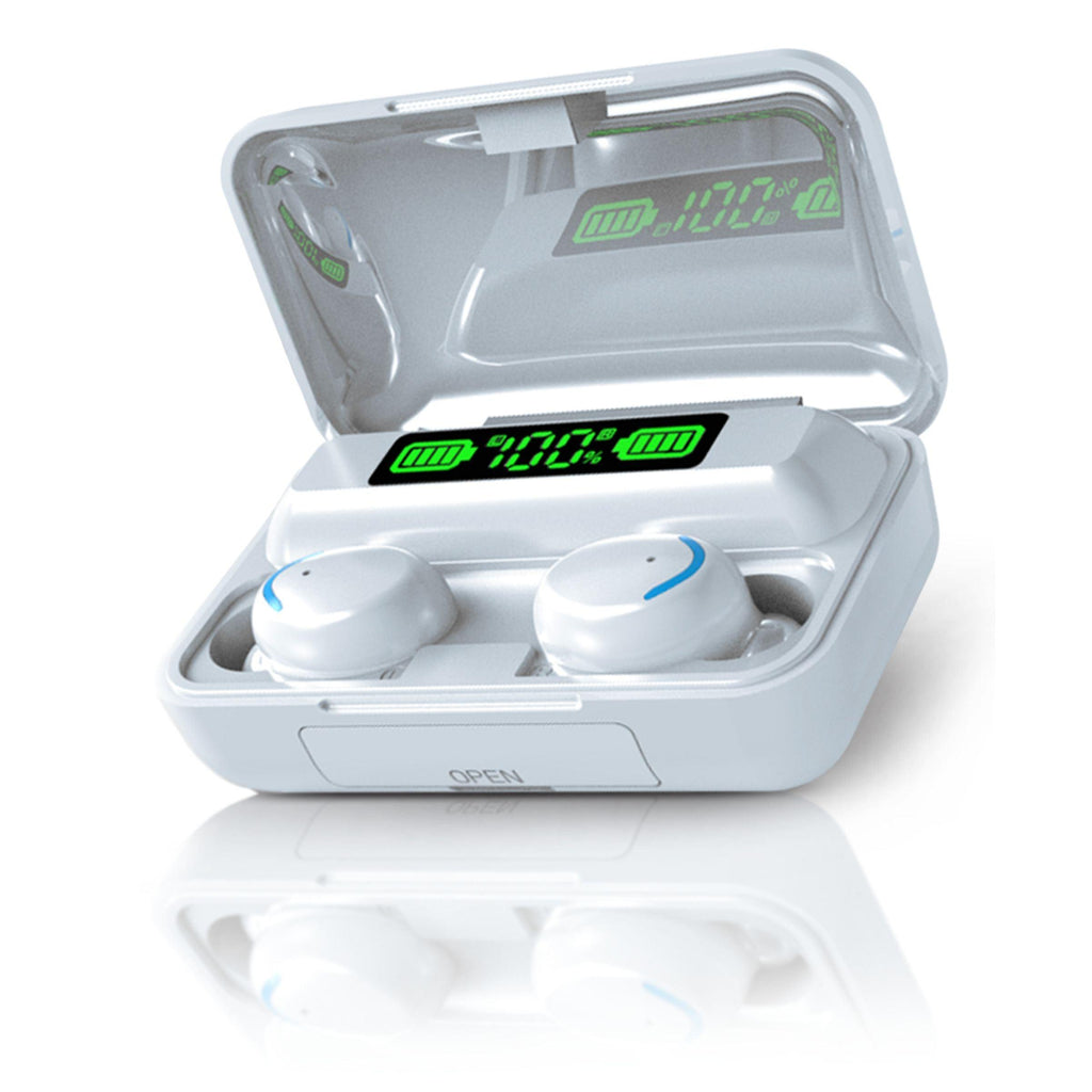 Flux 7 TWS Earbuds w/ Wireless Charging Case & Power Bank
