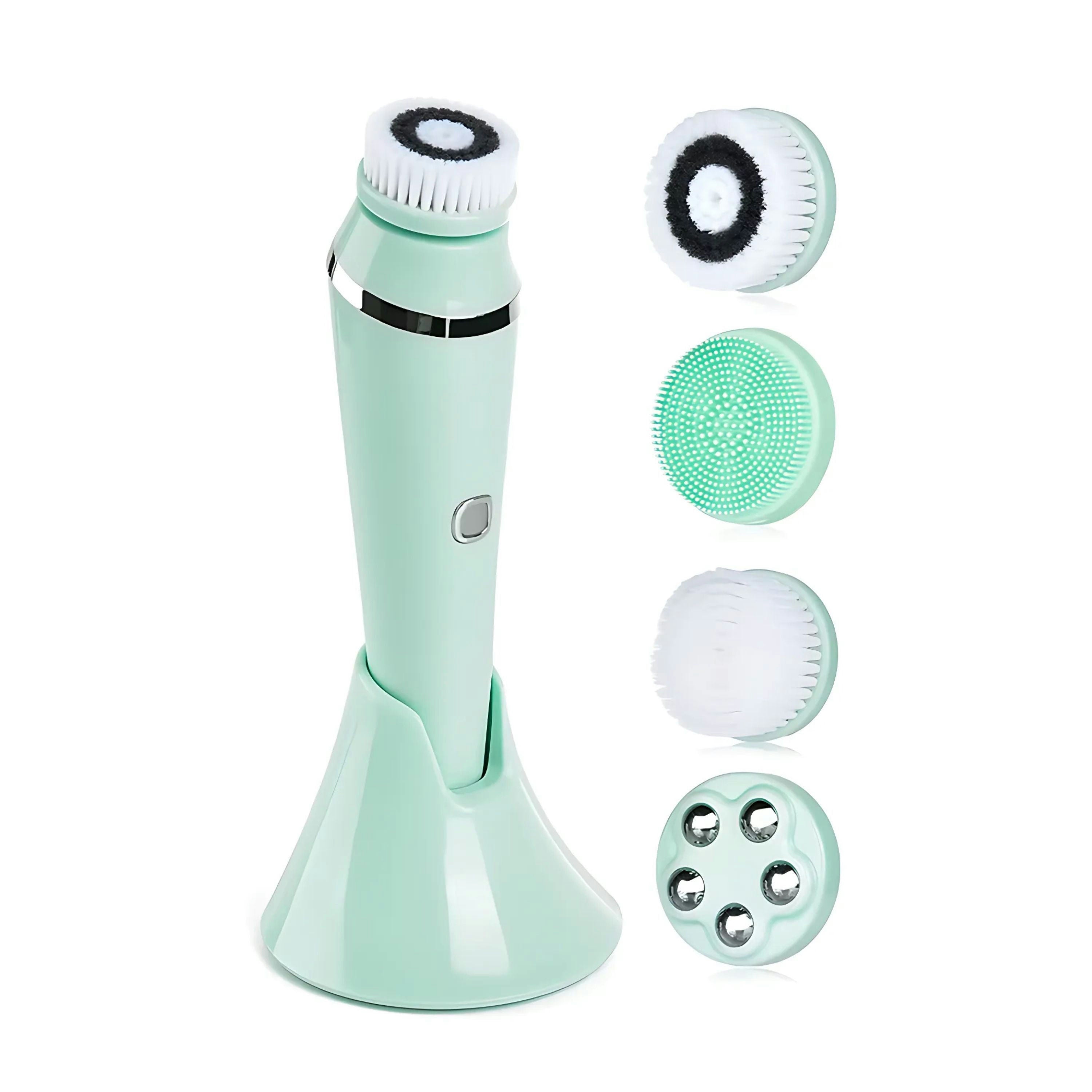 GlowSweep 4-in-1 Facial Cleaner – Exfoliate, Massage & Purify